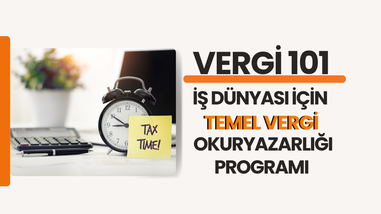 Vergi 101: İş Dünyası İçin Temel Vergi Okuryazarlığı Programı